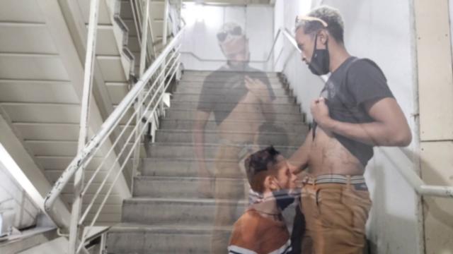 TRAILLER : Naughty fucked me on the steps of the SP mall