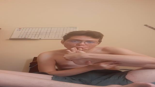 Lembedo meus dedos do pés 