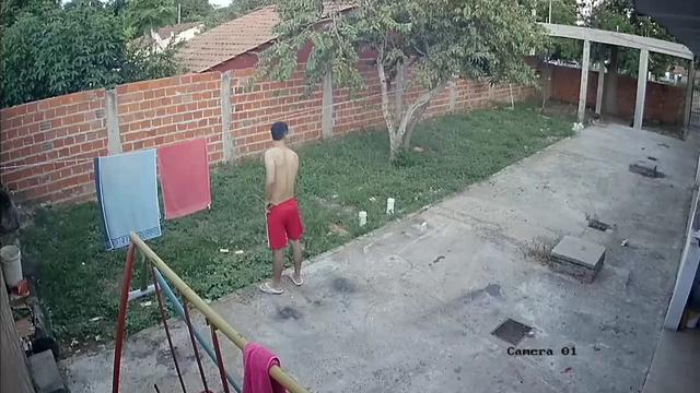 Novinho no quintal rsr