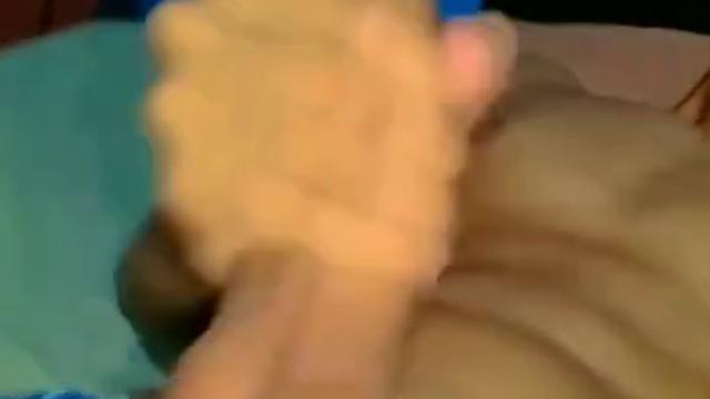 Beating one lying in bed