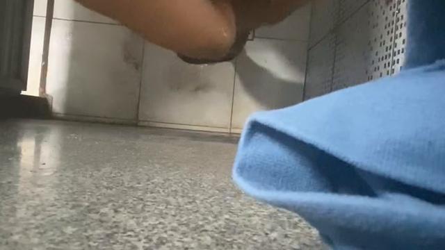 Banho no posto