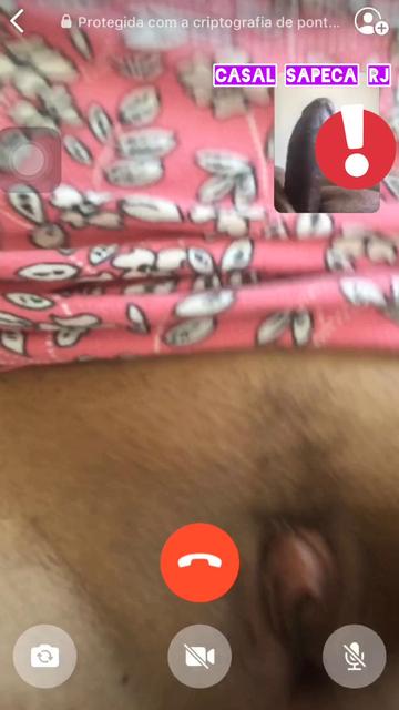 FAZENDO VÍDEO CHAMADA PARA GOZAR JUNTO COM MEU FÃ 