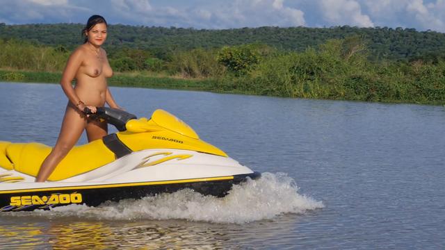 Me exibindo peladinha