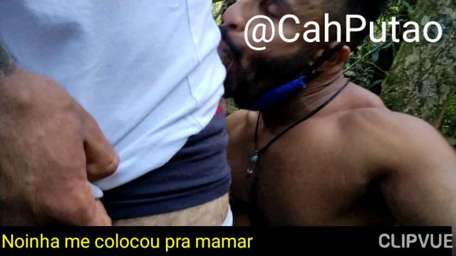 Mlk me colocou pra mamar