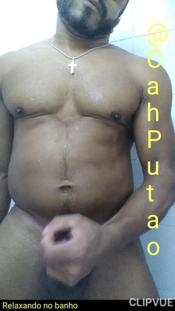 Relaxing in a shower