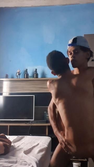 Relembrando a ceia com o primo