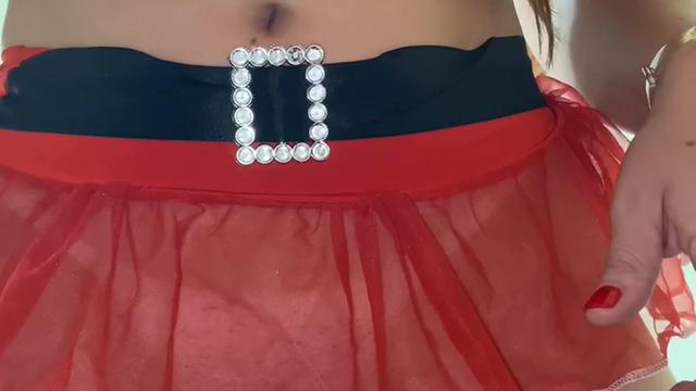 Mamãe noel trouxe seu presente… Minha bucetinha 