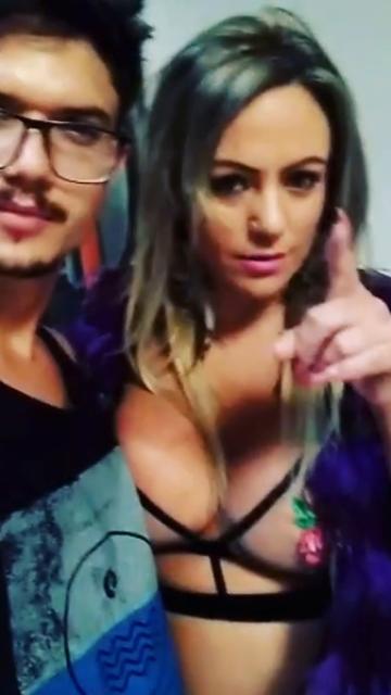 Ensaio novo com Samuka Ventura 