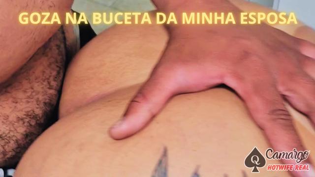 CREAMPIE - MARIDO FALA PARA COMEDOR GOZAR NA BUCETA ...