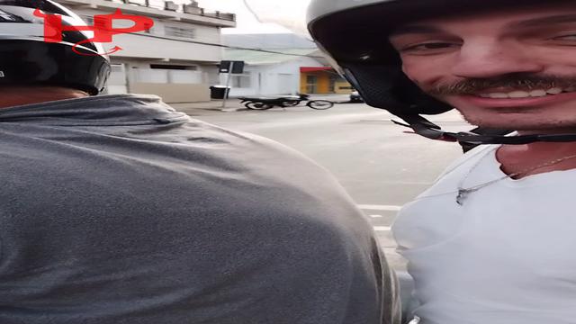 I arrived in Balneário Camboriú and sat with a hard-...