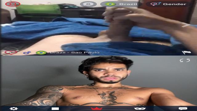 Batendo uma com o mano
