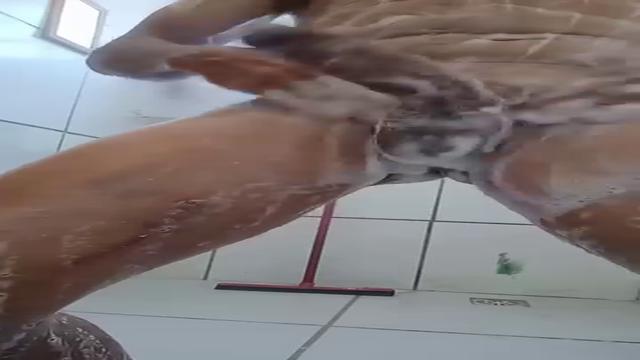 Tomando banho 