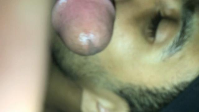 Sucking the northeastern part of the thick, tasty, p...