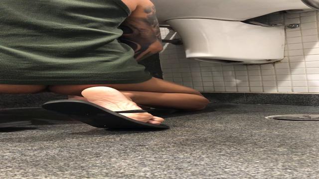 That day I did a lot of mischief, the public bathroo...