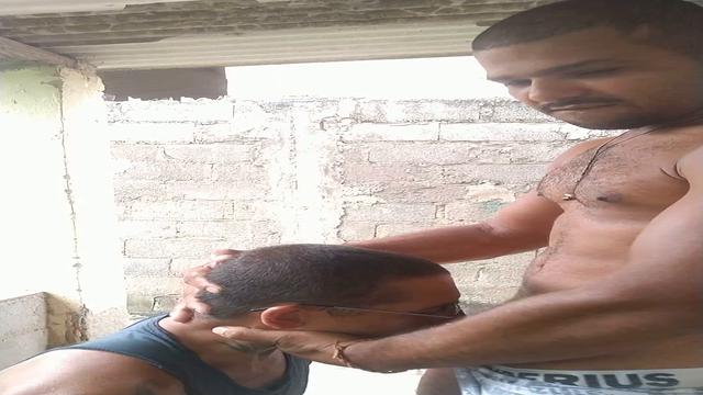botei meu meio irmao pra mamar 