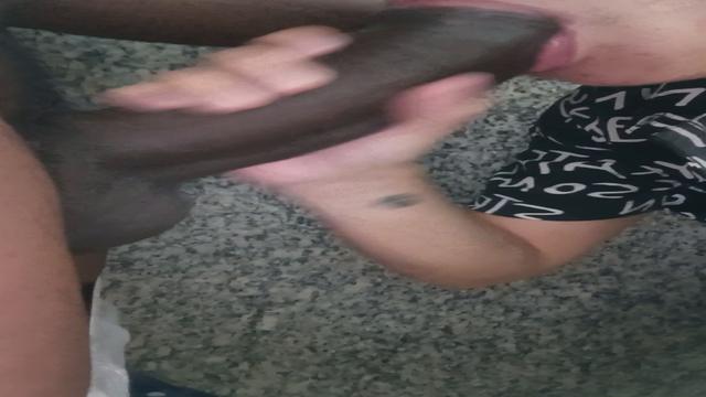 Negão se aliviou dentro do meu cool antes de ir pro ...