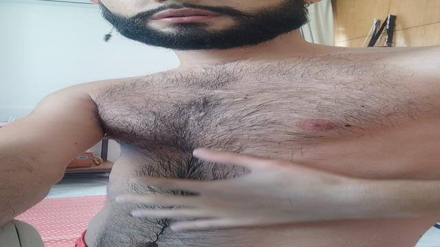 Lambe meu sovaco suado