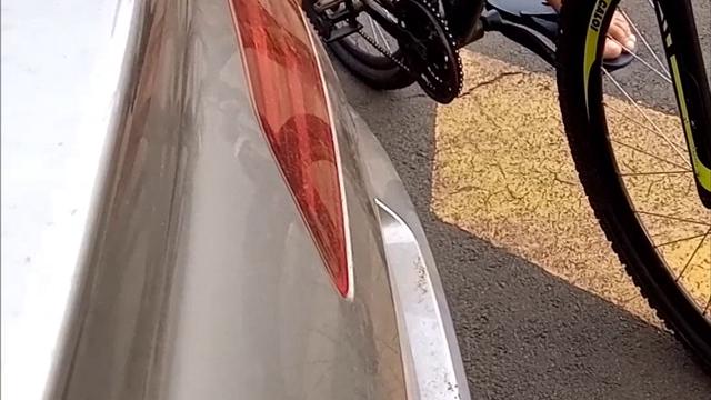 Passou de bike arrastei pro matinho