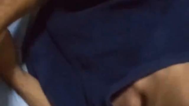Suckling and feeding a hot stranger in the bathtub