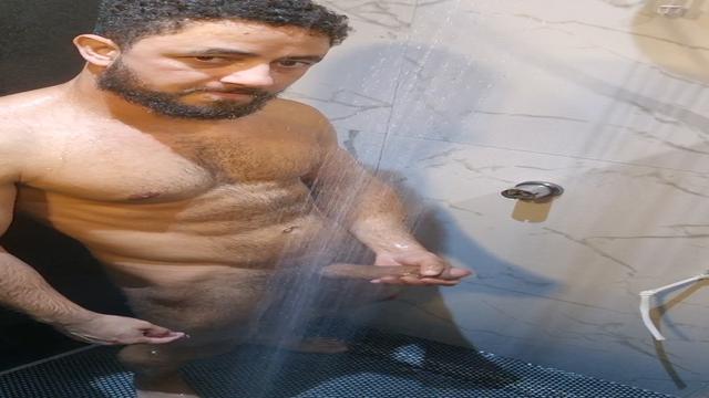 Relieving in the gym bathroom