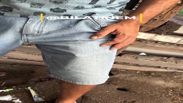 O andarilho gozou muito!