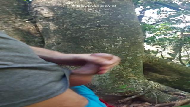 100 - Punheta na floresta