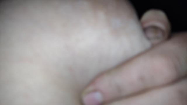 He sucking my breasts