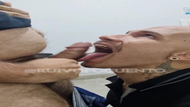 Sucking my coworker