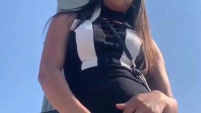 Being sucked on Christ the Redeemer.