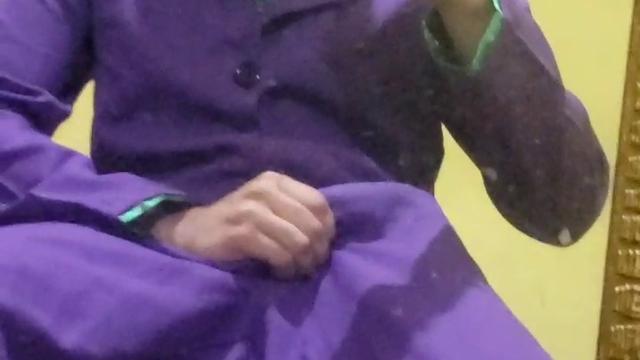 Batendo uma depois da festa fantasia