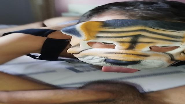 Giving the whore a treat 