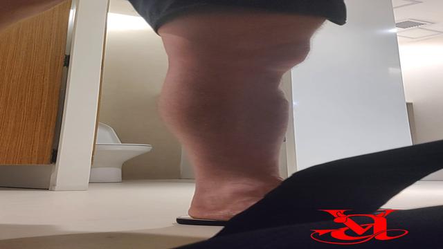 Video 316 - WC shopping Floripa (hidden camera)