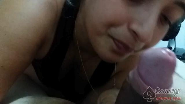 BOQUETE - Mamei um Seguidor e ele gozou na minha boca