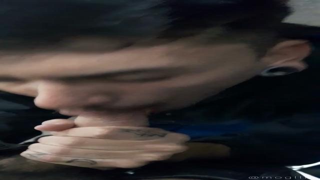 Boy cumming in my mouth after leaving school (Full v...