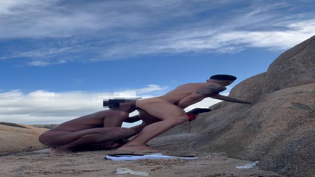 Baiano me fudeu na praia 