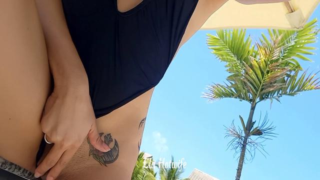 That Tuxedo on the Resort Balcony