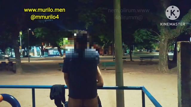 Prévia gratis ... transei com o novinho na praça e n...