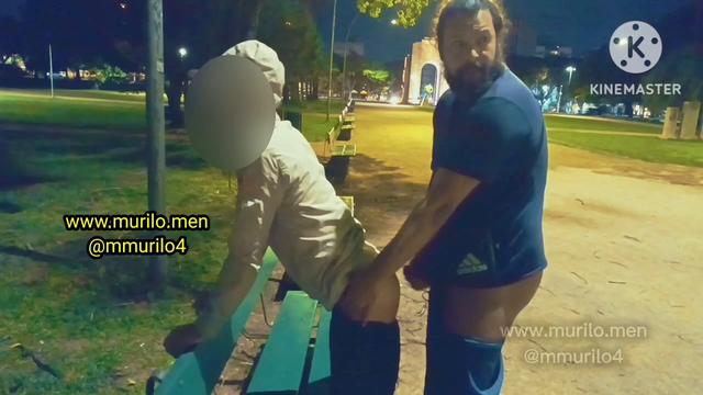 PRÉVIA GRÁTIS ... PEGUEI O NOVINHO NO PARQUE 
