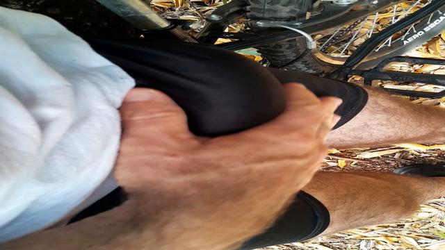 olha o volume que fica no shorts