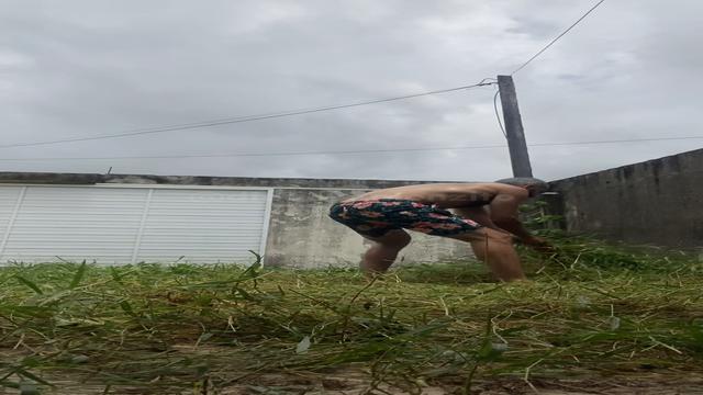 Watering with my cum