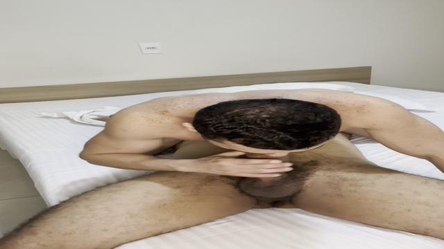 Comendo casado na pousada