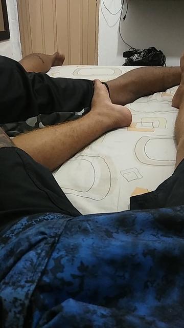O safado batendo uma pra min perdeu a aposta