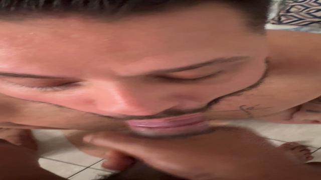 A leitada gostosa que ele deu na minha boca 