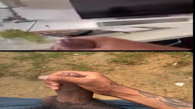 Macho pagou uma chamada de vídeo pra gozar gostoso c...