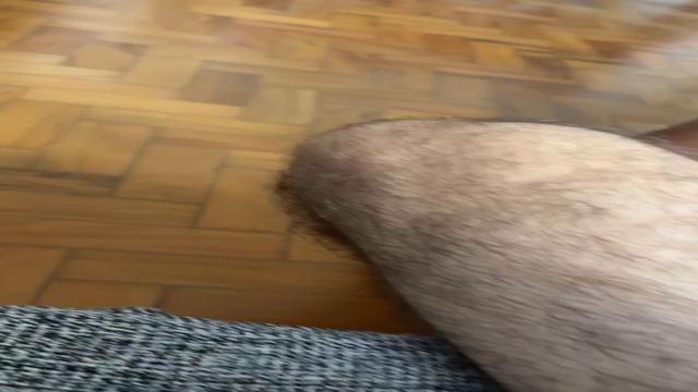 Comecou lambendo meu saco