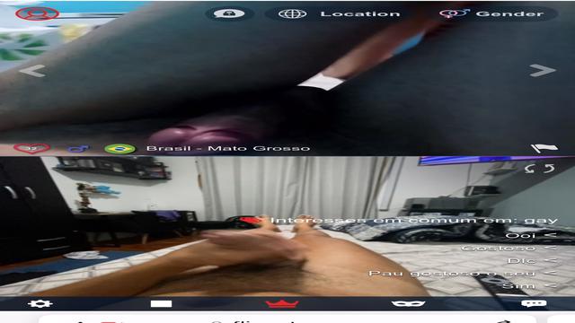 Gozando na chamada com o mato grosensse