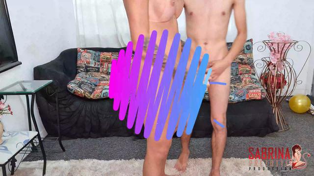 Sabrina Prezotte welcomes a friend at home and has delicious sex. - Prezotte's House