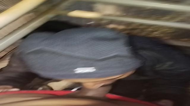 Pegacao na passarela ?