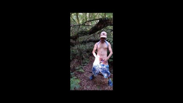 Punheta no parque 