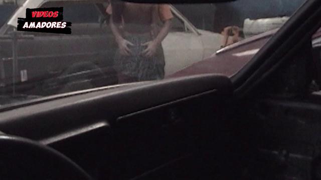 Mechanic catching customer's wife